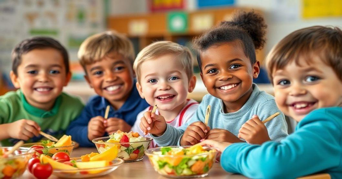 Alimentação Escolar Saudável: Guia Prático para Pais e Educadores Promoverem Nutrição Adequada