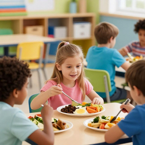 A Importância da Alimentação Escolar para o Desenvolvimento Saudável Infantil