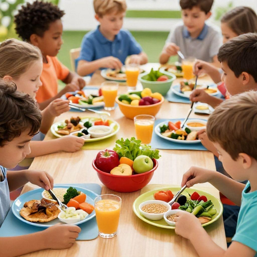Alimentação Escolar Saudável: Dicas para Preparar Refeições Nutritivas e Atraentes para Crianças