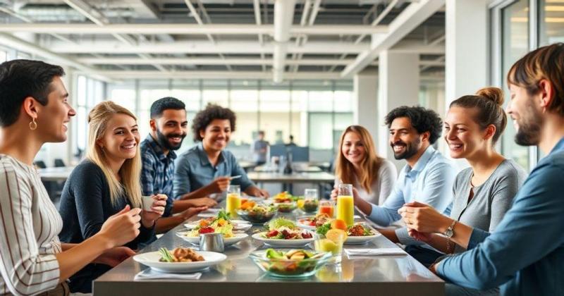 Como a Alimentação Saudável Pode Melhorar o Desempenho Empresarial e o Bem-Estar dos Funcionários